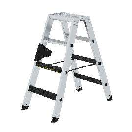 Alu-Stehleiter beidseitig Produktbild